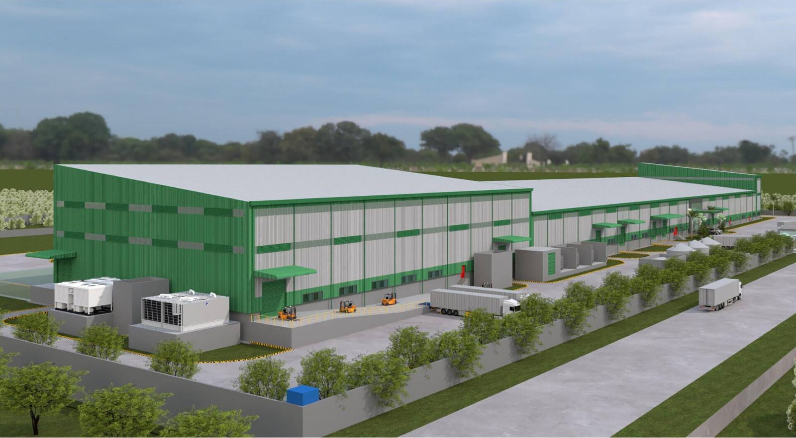 Indicative design render of the Greenwave Circularity recycling facility